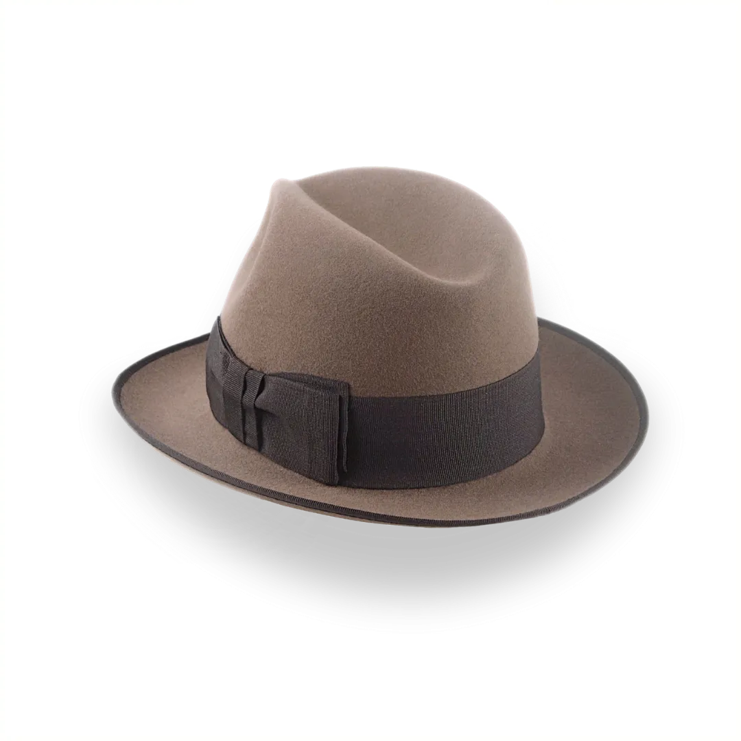 1930's Retro Style Fur Felt Fedora Hat For Men | The Dogal