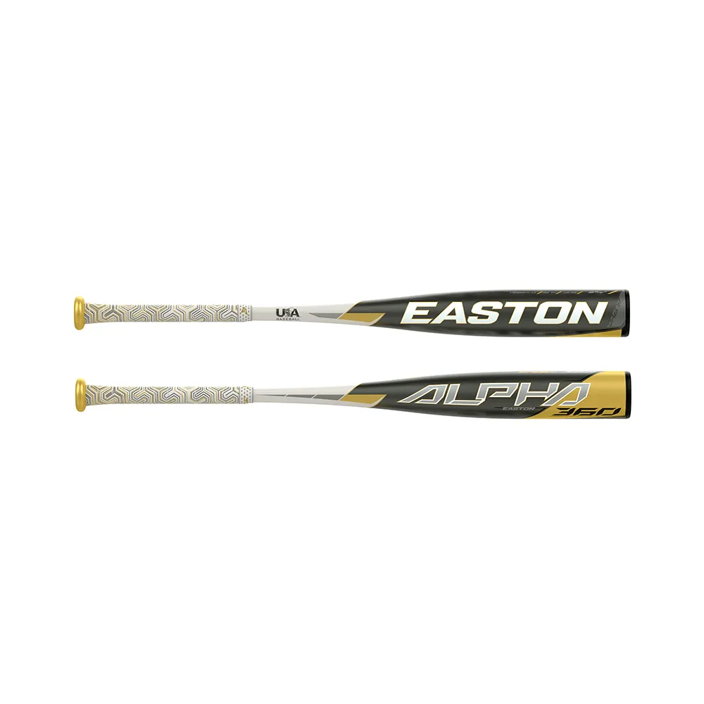 2020 Easton ALPHA 360 -8 2 5/8" 1 Piece Pro Balanced USA Baseball Bat: YBB20AL8