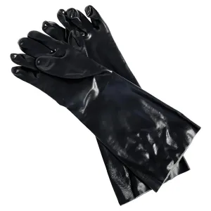 AA 18" Long Black Chemical Resistant Gloves (Pair)