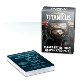 Adeptus Titanicus: Reaver Battle Titan Weapon Card Pack