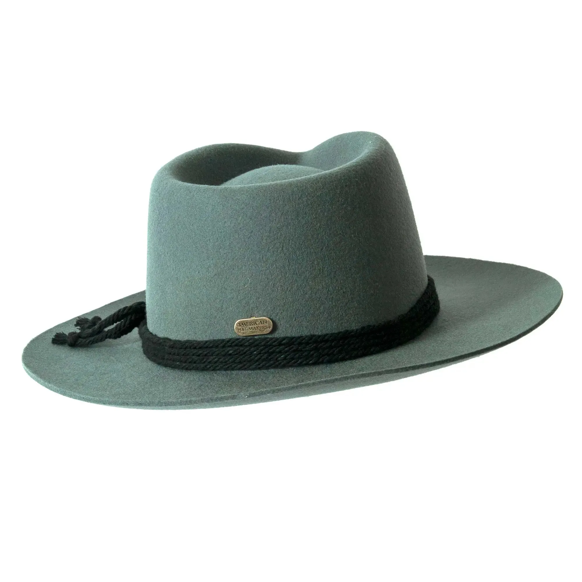 American Hat Makers Fedora - Thurston - Green Large