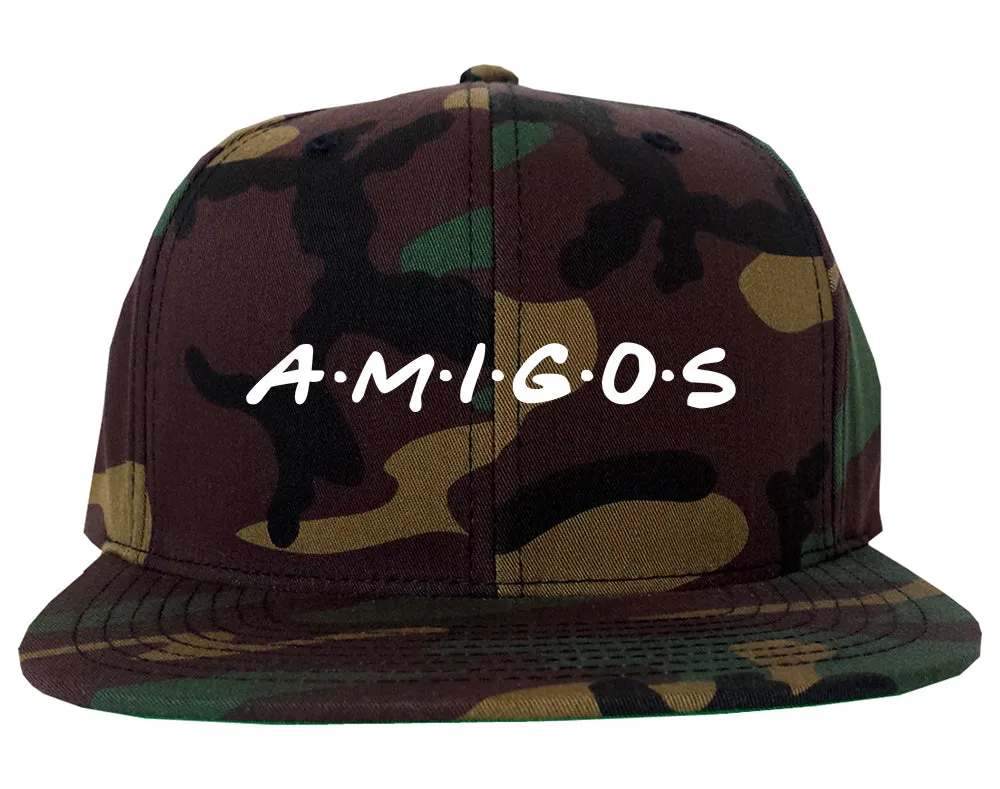 Amigos Funny Friends Spanish Mens Snapback Hat