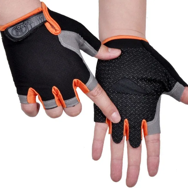 Anti-sweat Breathable Half Finger Gloves