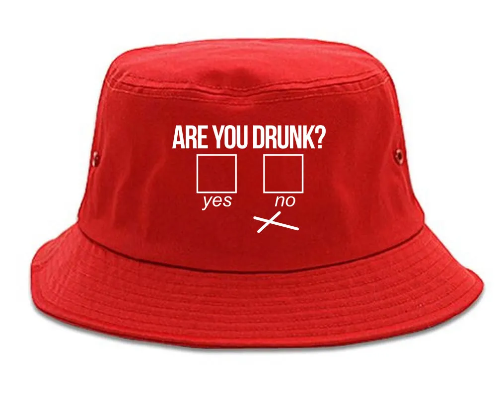 Are You Drunk Funny Beer Drinking Party Mens Bucket Hat