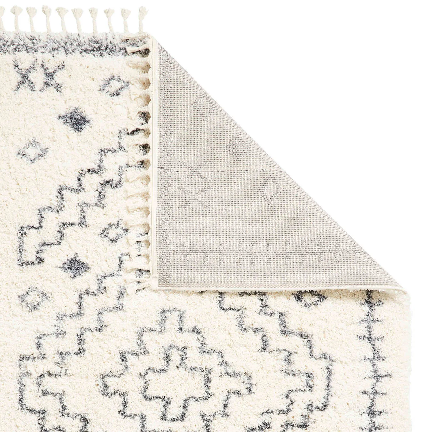 Aspen 1537 Ivory Shaggy Rug