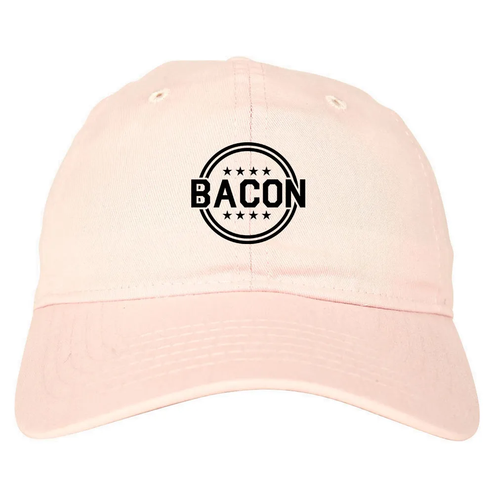 Bacon Stars Mens Dad Hat Baseball Cap