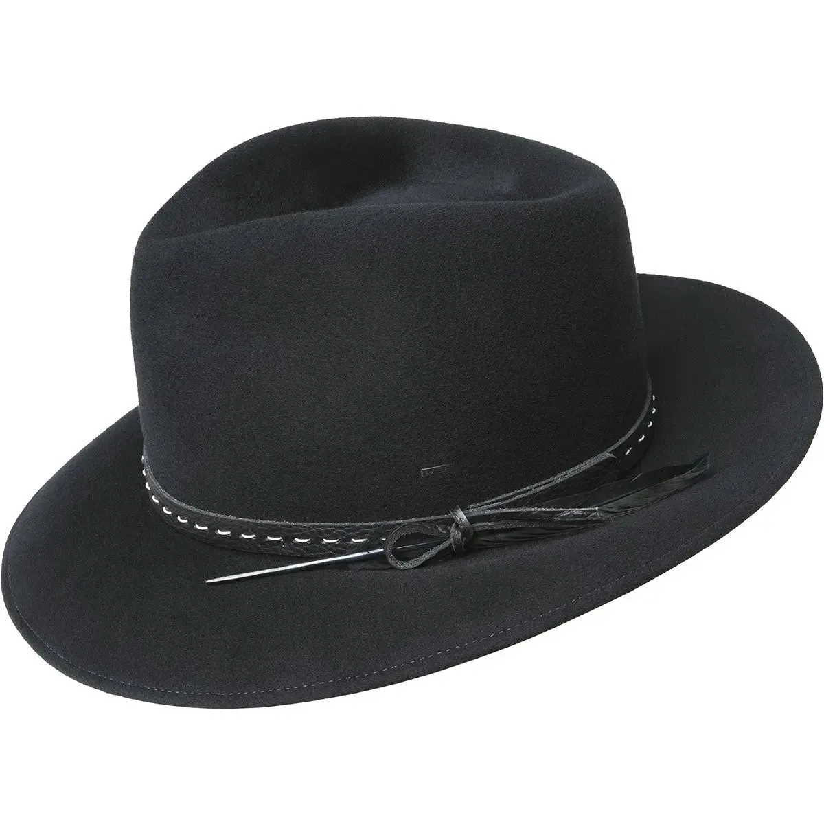 Bailey Colby Elite Velour Finish Wool Fedora