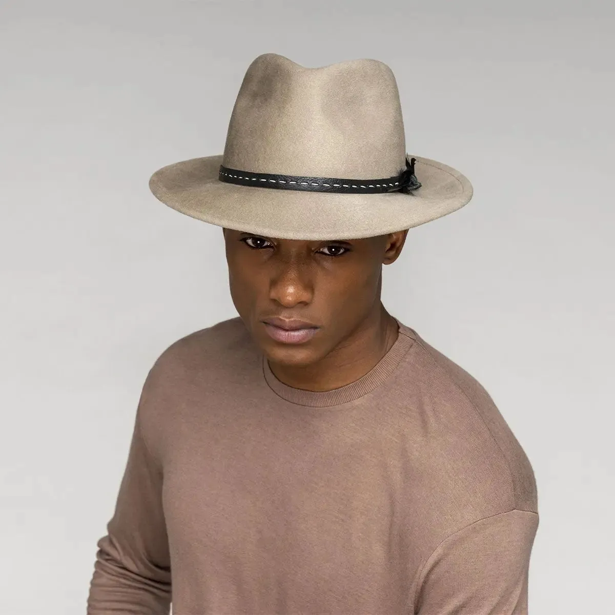 Bailey Colby Elite Velour Finish Wool Fedora