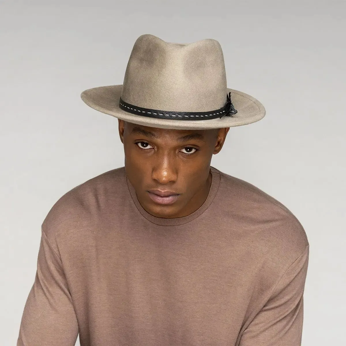 Bailey Colby Elite Velour Finish Wool Fedora