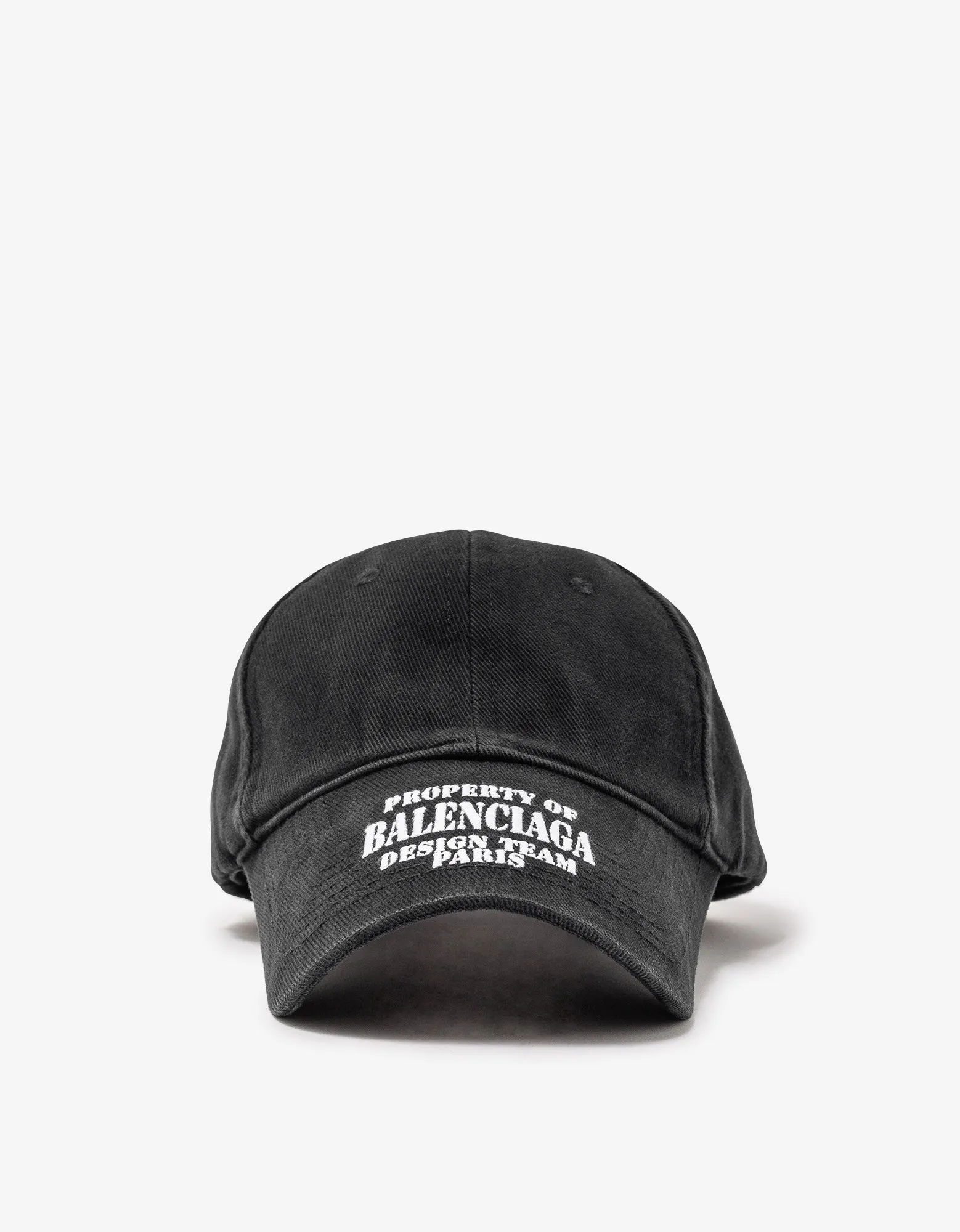 Balenciaga Black Property Logo Cap