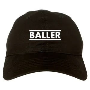 Baller Mens Dad Hat Baseball Cap