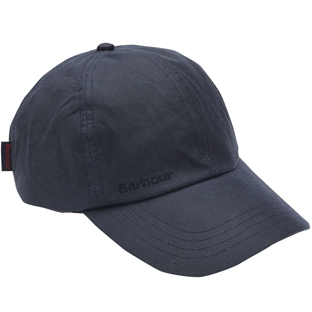 Barbour Cap - Baseball Sports - Navy Wax - MHA0005NY911