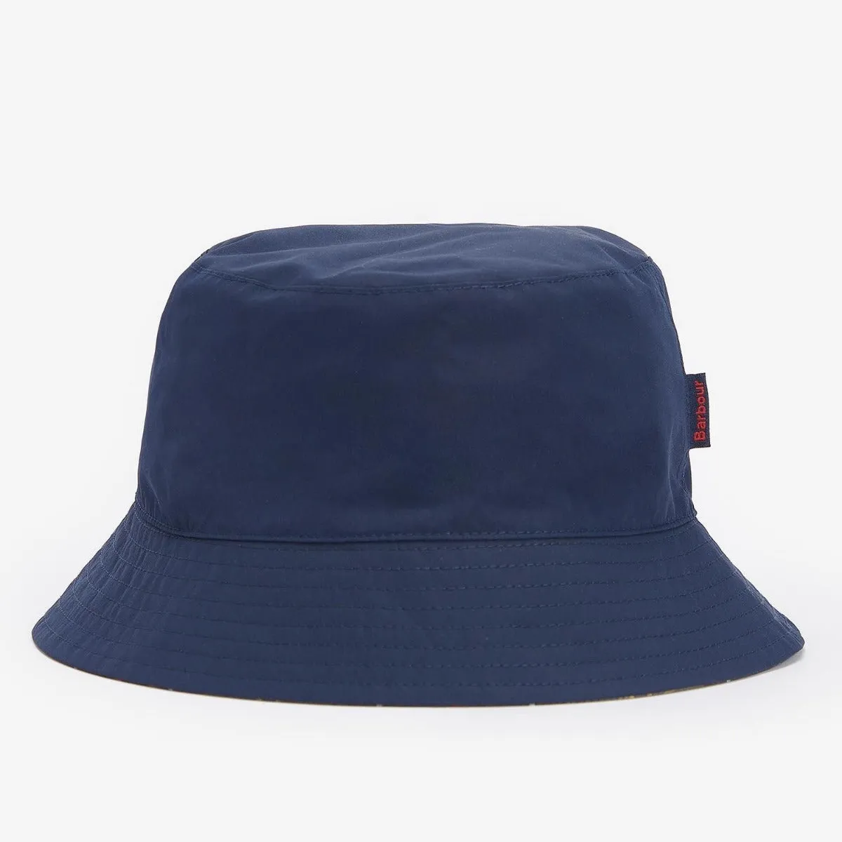 Barbour Men's Hutton Reversible Bucket Hat in Navy/Classic