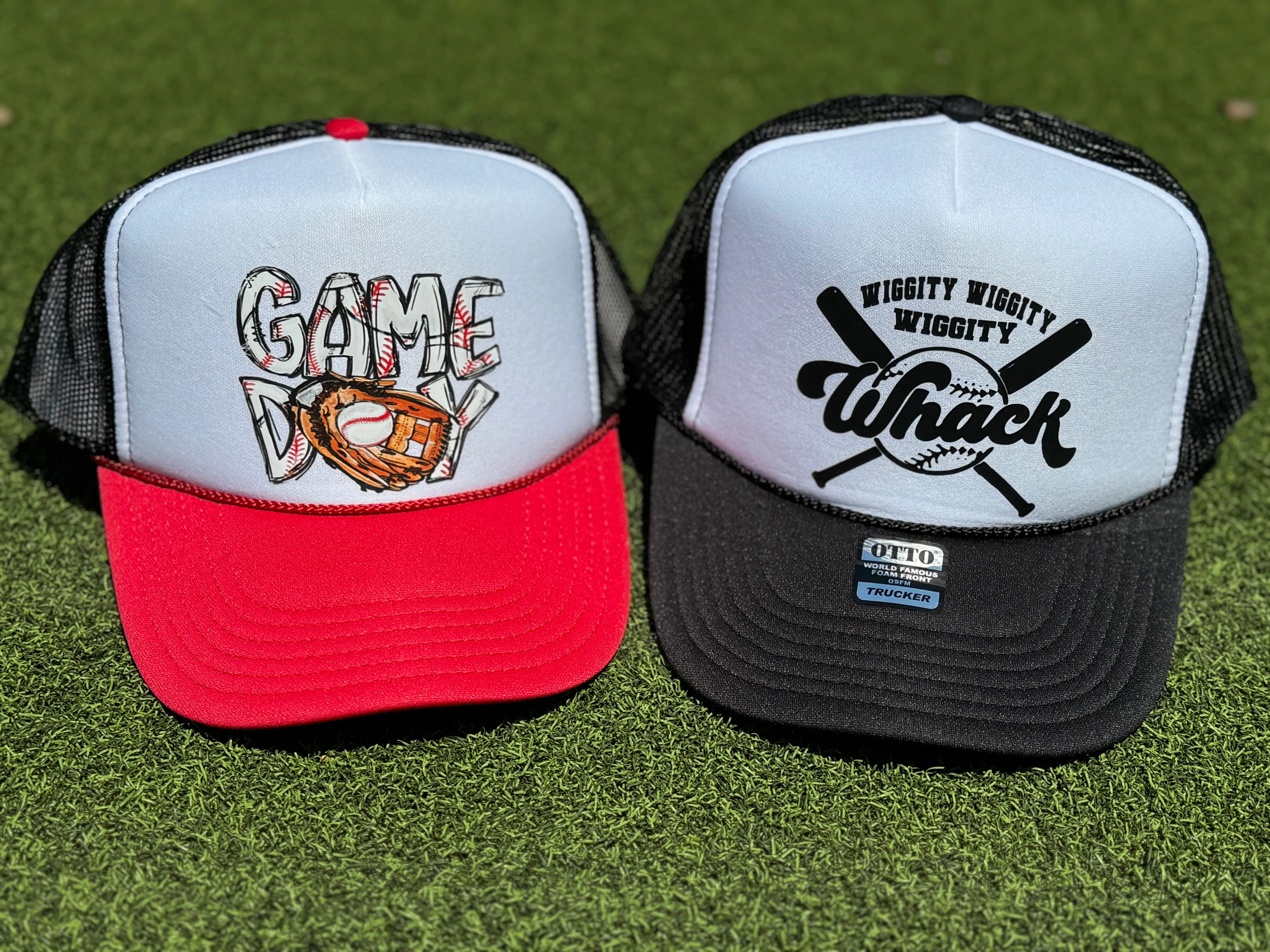 Baseball Game Day Trucker Hat