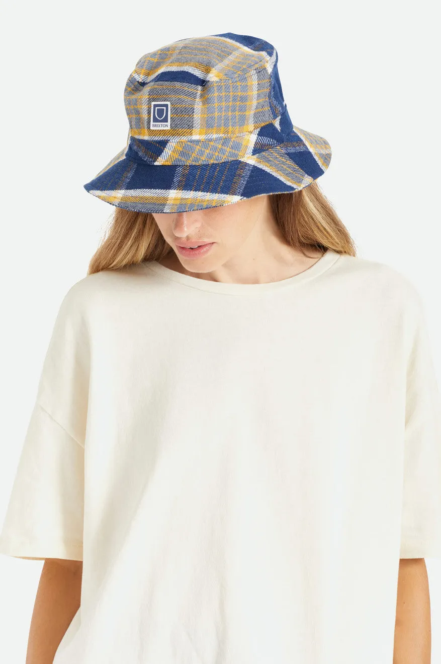 Beta Packable Bucket Hat - Joe Blue/Bright Gold