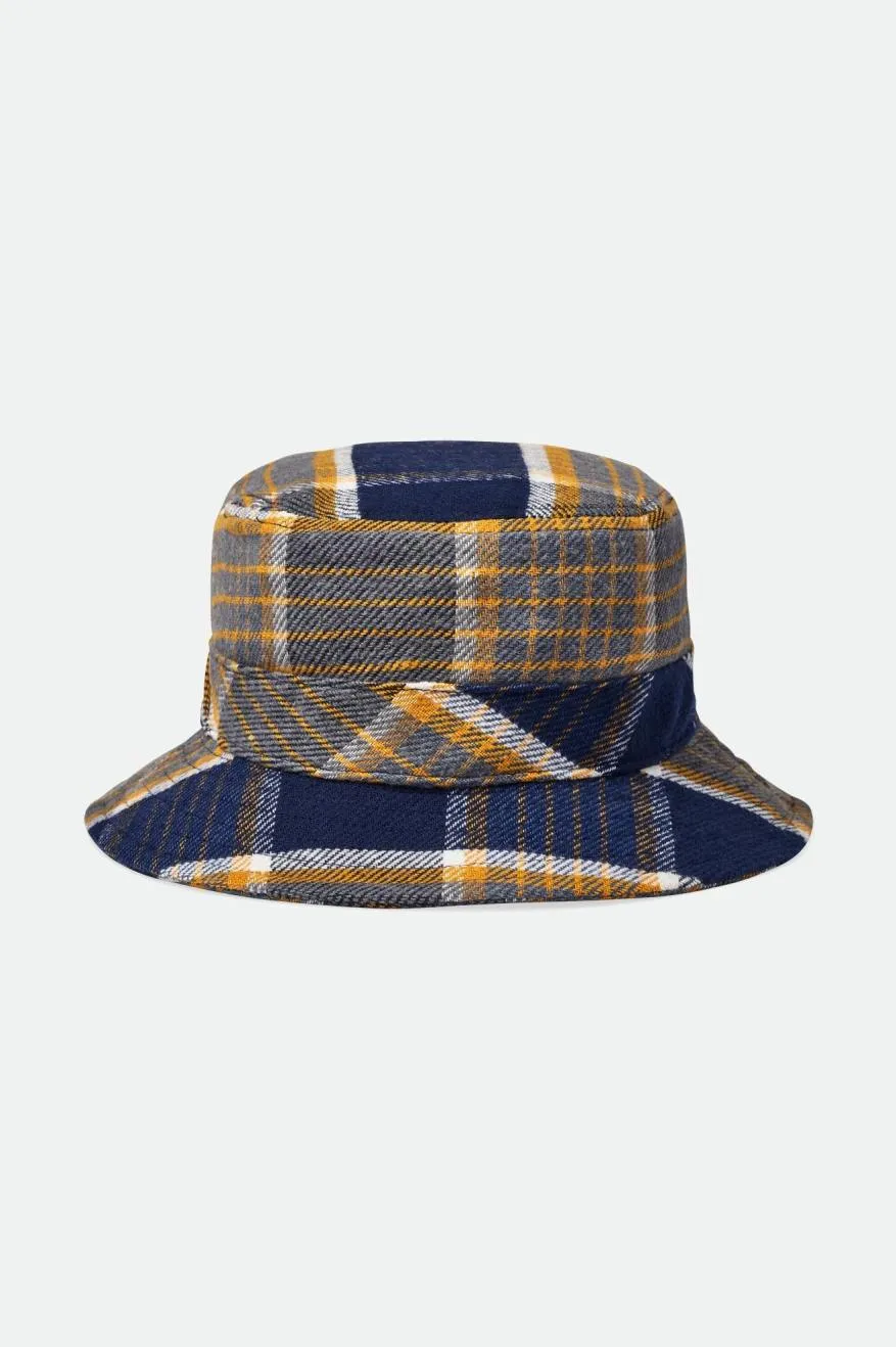 Beta Packable Bucket Hat - Joe Blue/Bright Gold