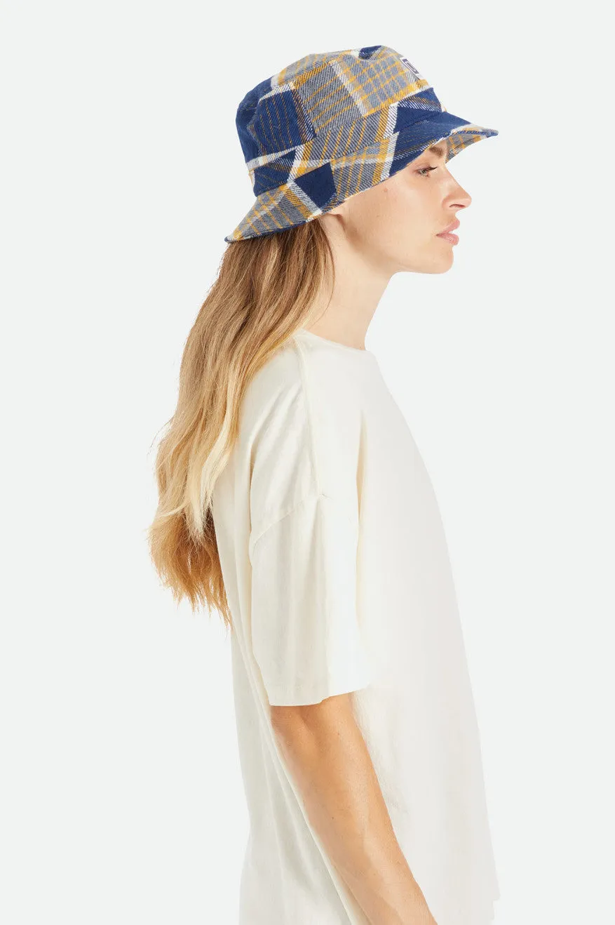 Beta Packable Bucket Hat - Joe Blue/Bright Gold