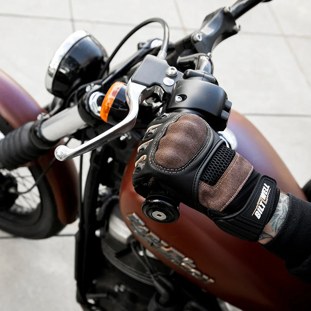 BILTWELL BRIDGEPORT TEXTILE GLOVE [CHOCOLATE]