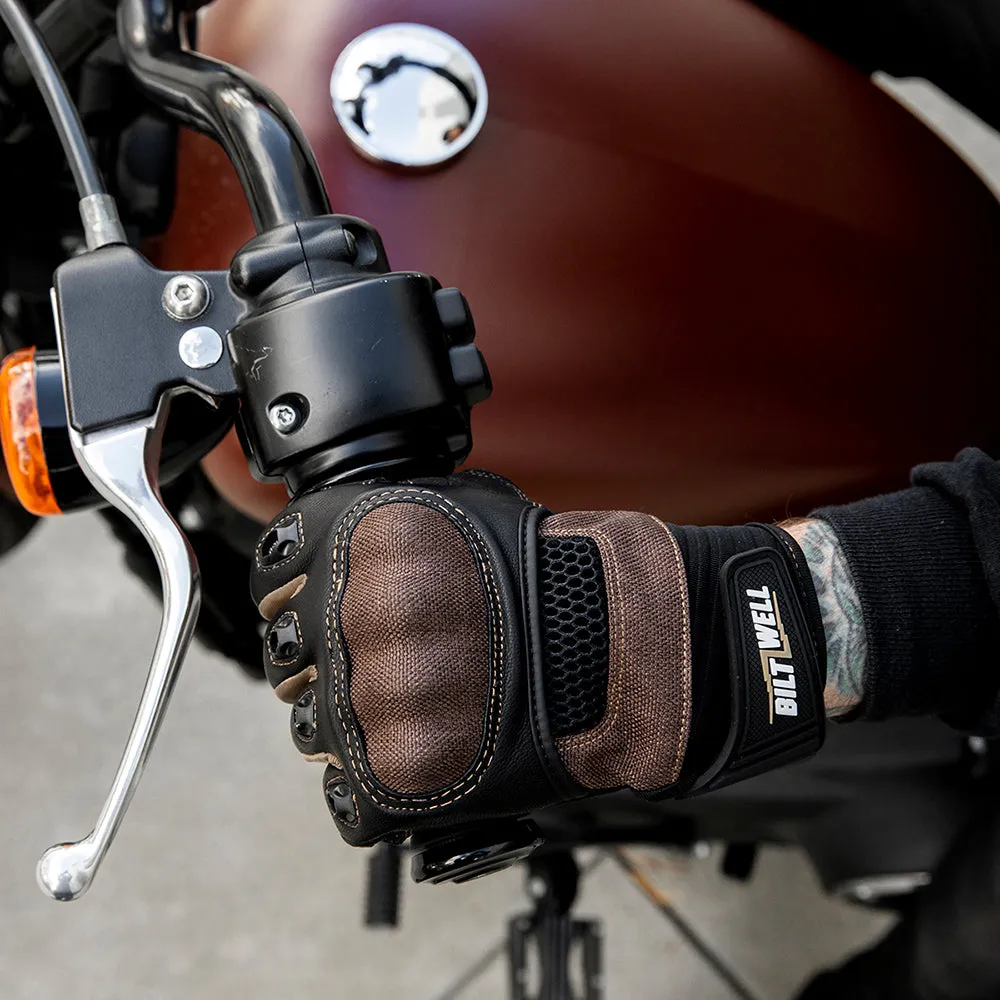 BILTWELL BRIDGEPORT TEXTILE GLOVE [CHOCOLATE]