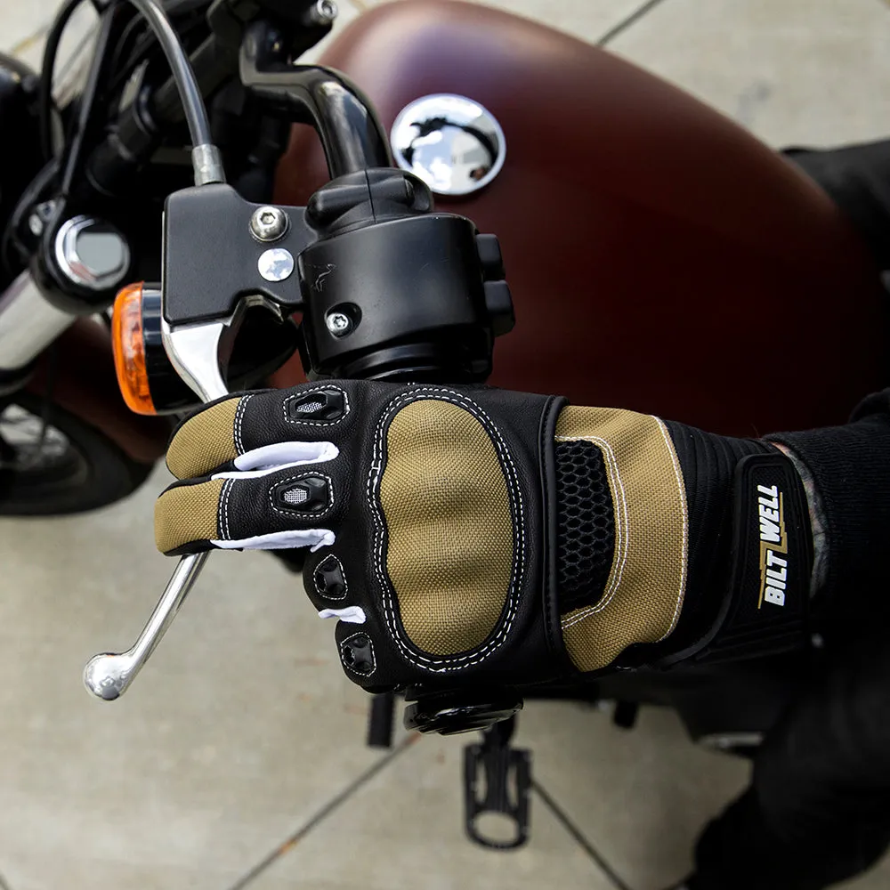 BILTWELL BRIDGEPORT TEXTILE GLOVE [TAN]