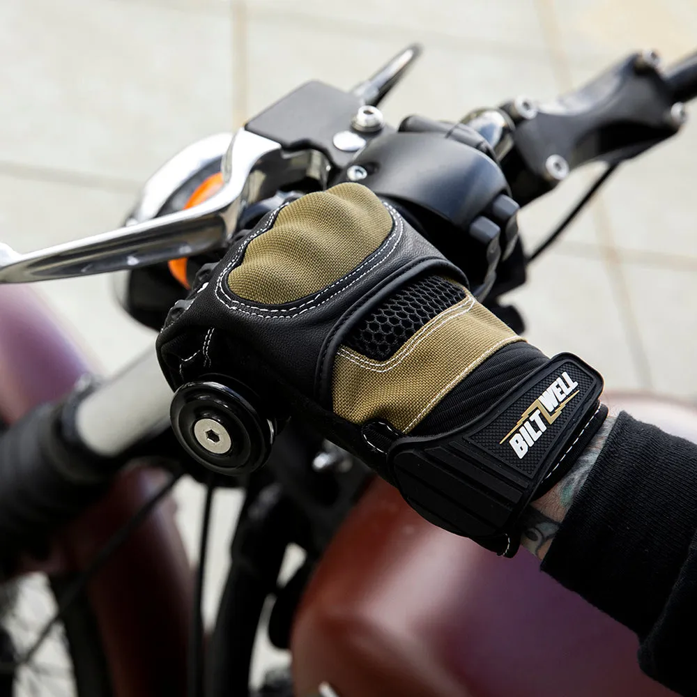 BILTWELL BRIDGEPORT TEXTILE GLOVE [TAN]