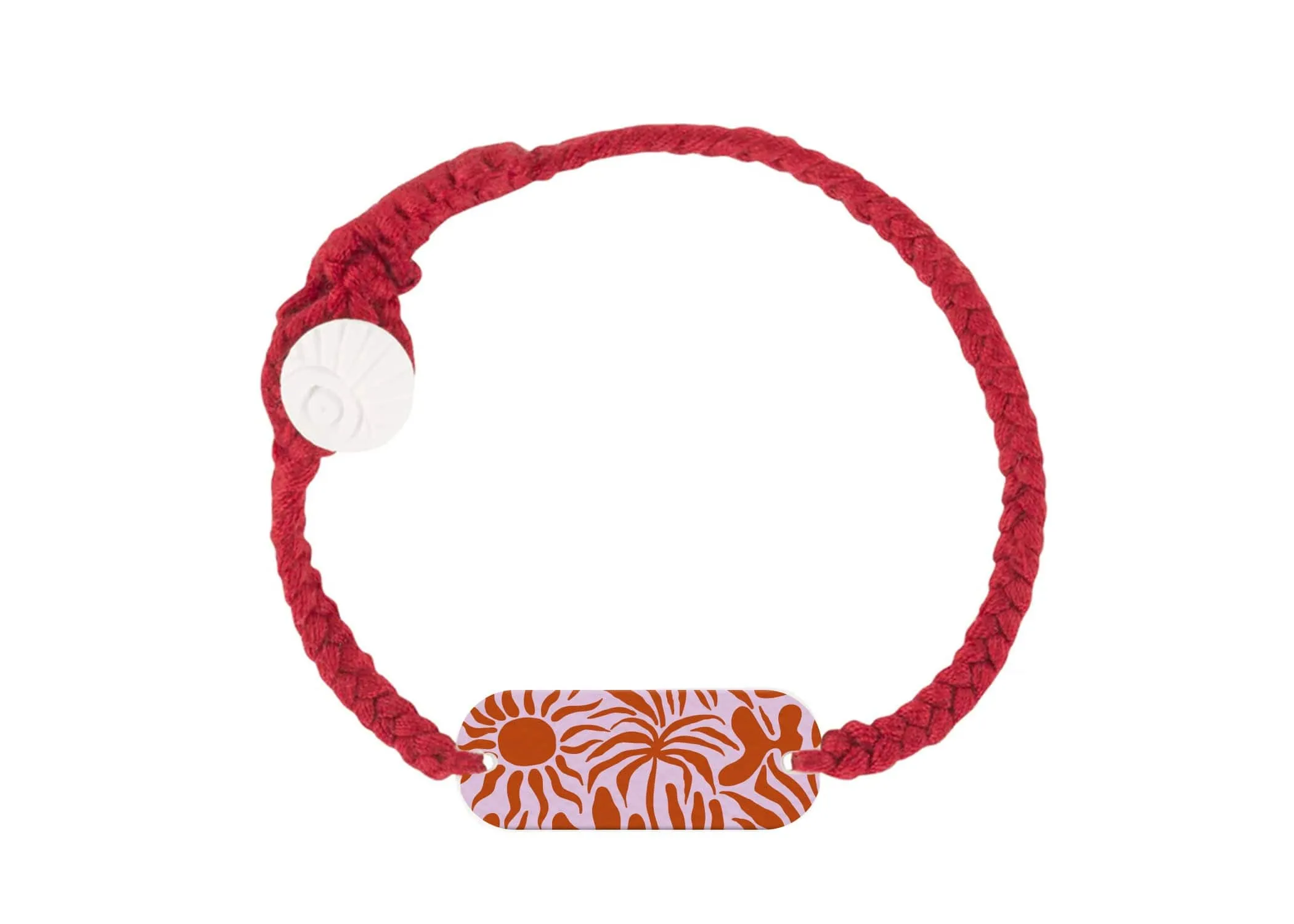 Blushing Sunburst Pattern Bracelet