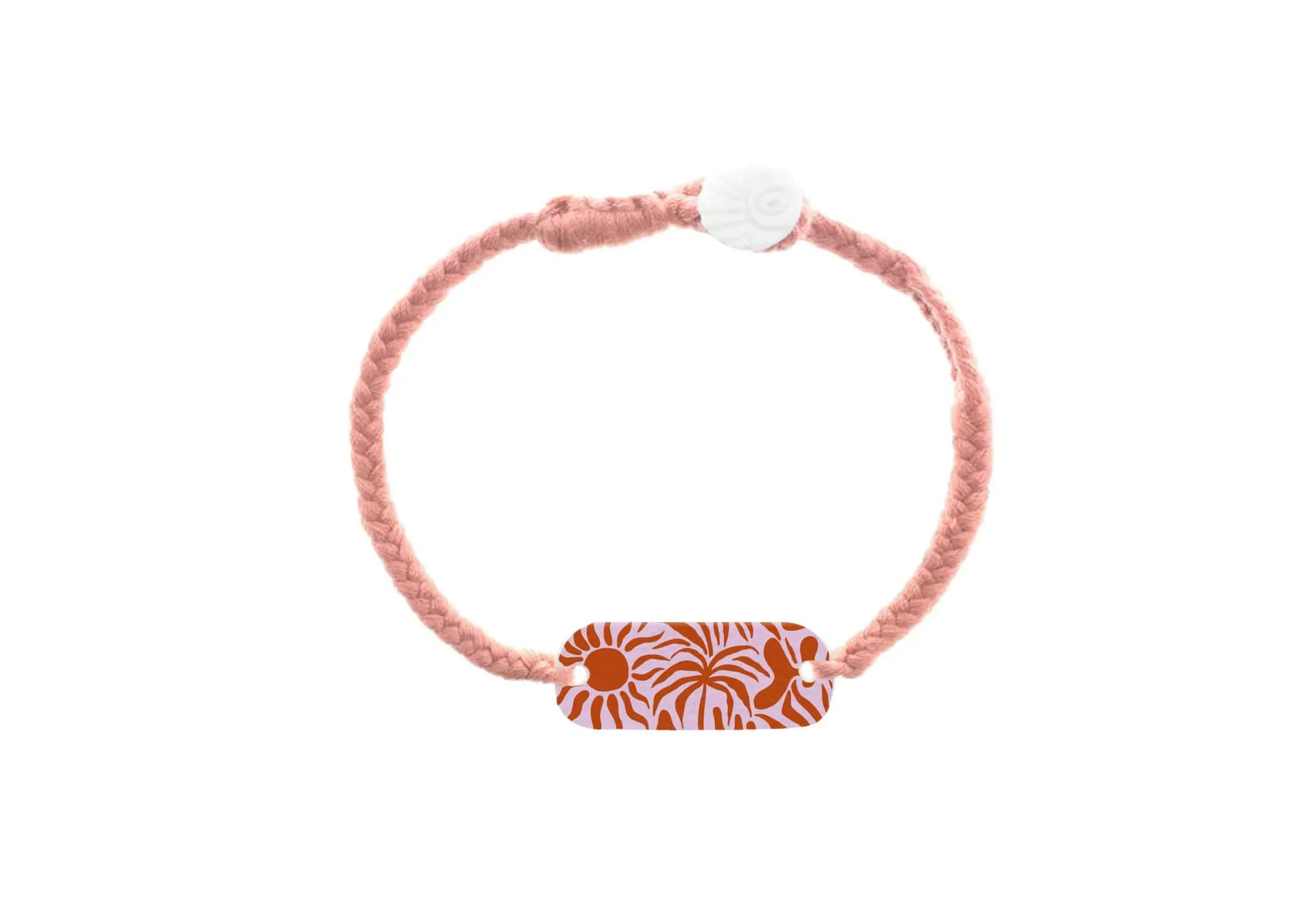 Blushing Sunburst Pattern Bracelet