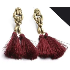 Bohemian Tassle Drop Earrings