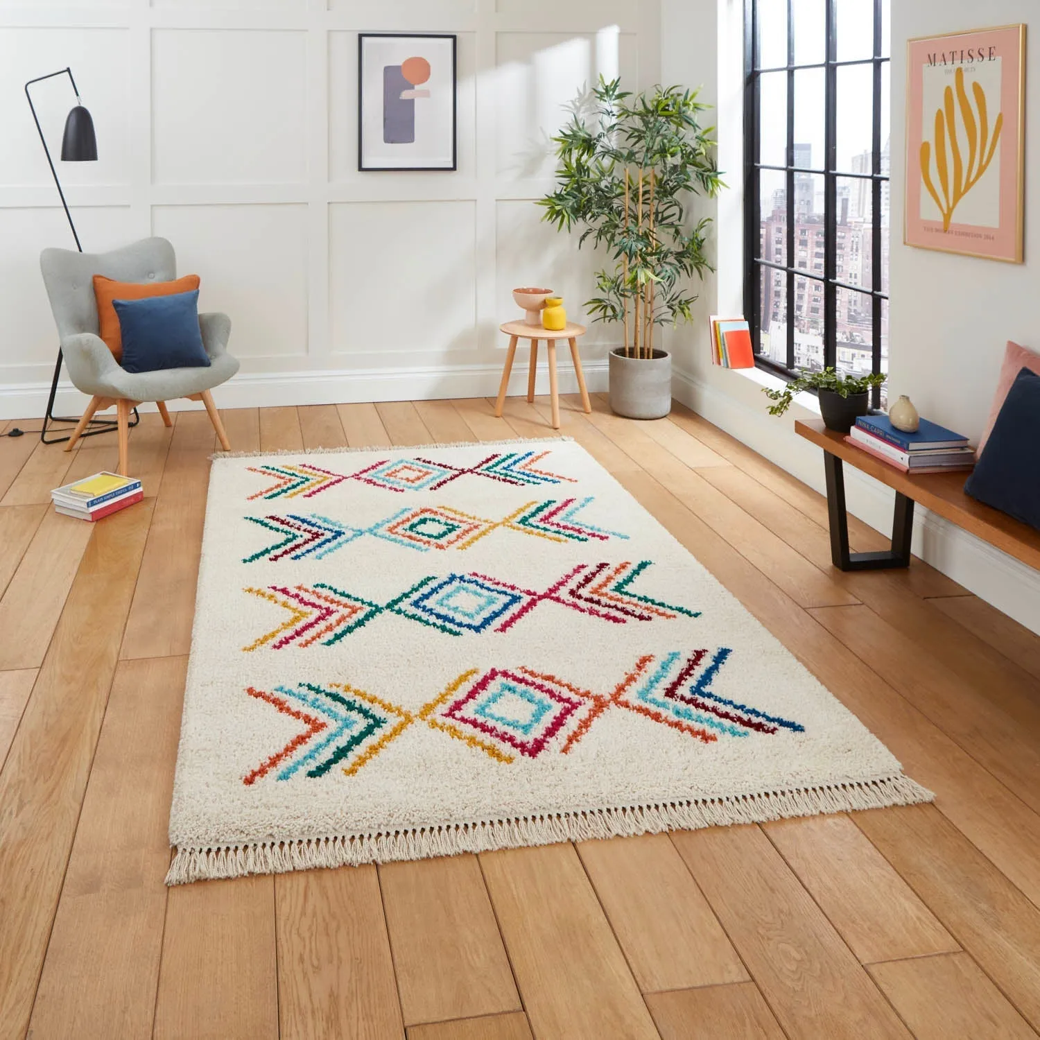 Boho C444 Multi Rug