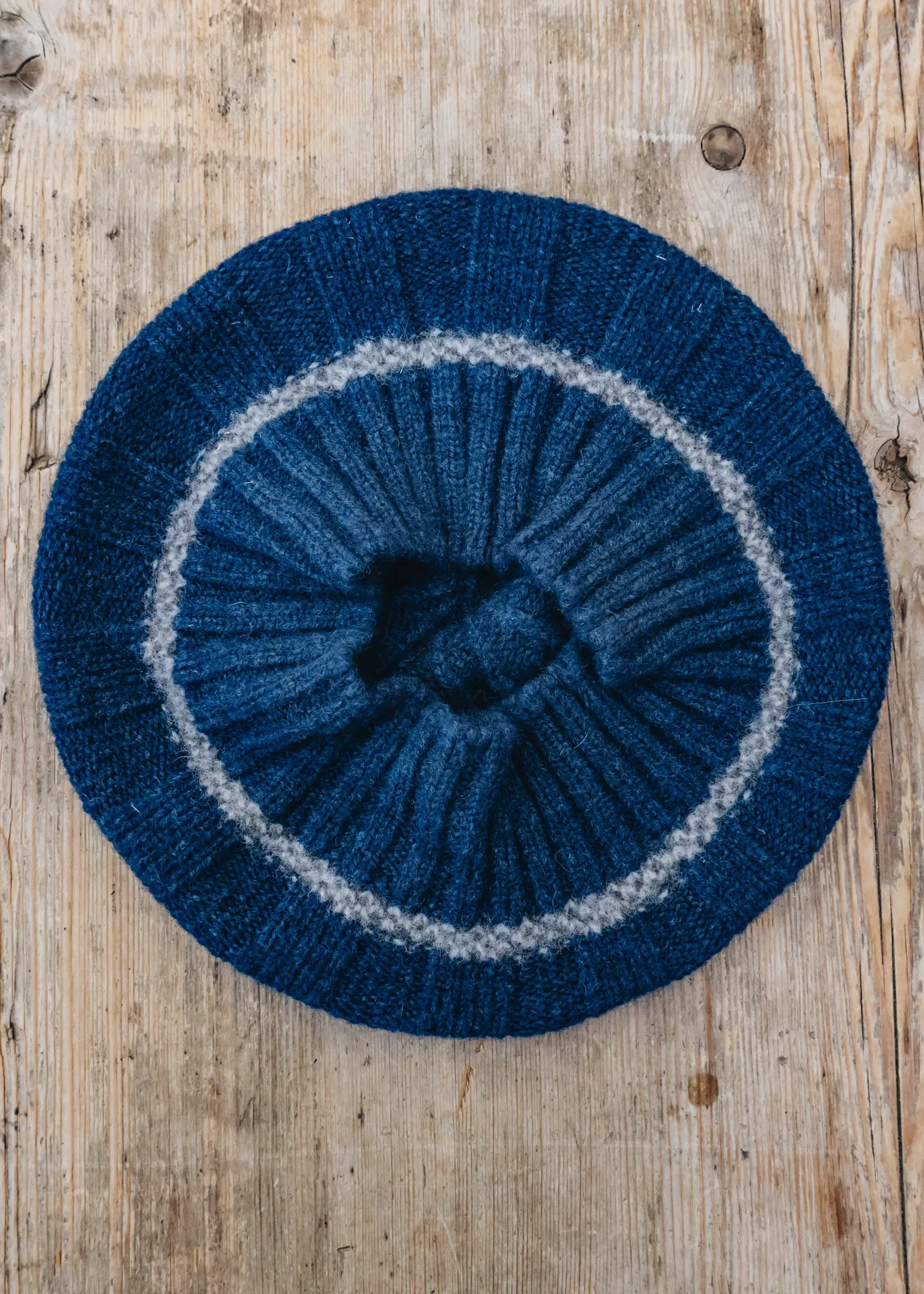 Bowden Rib Beret in Regatta