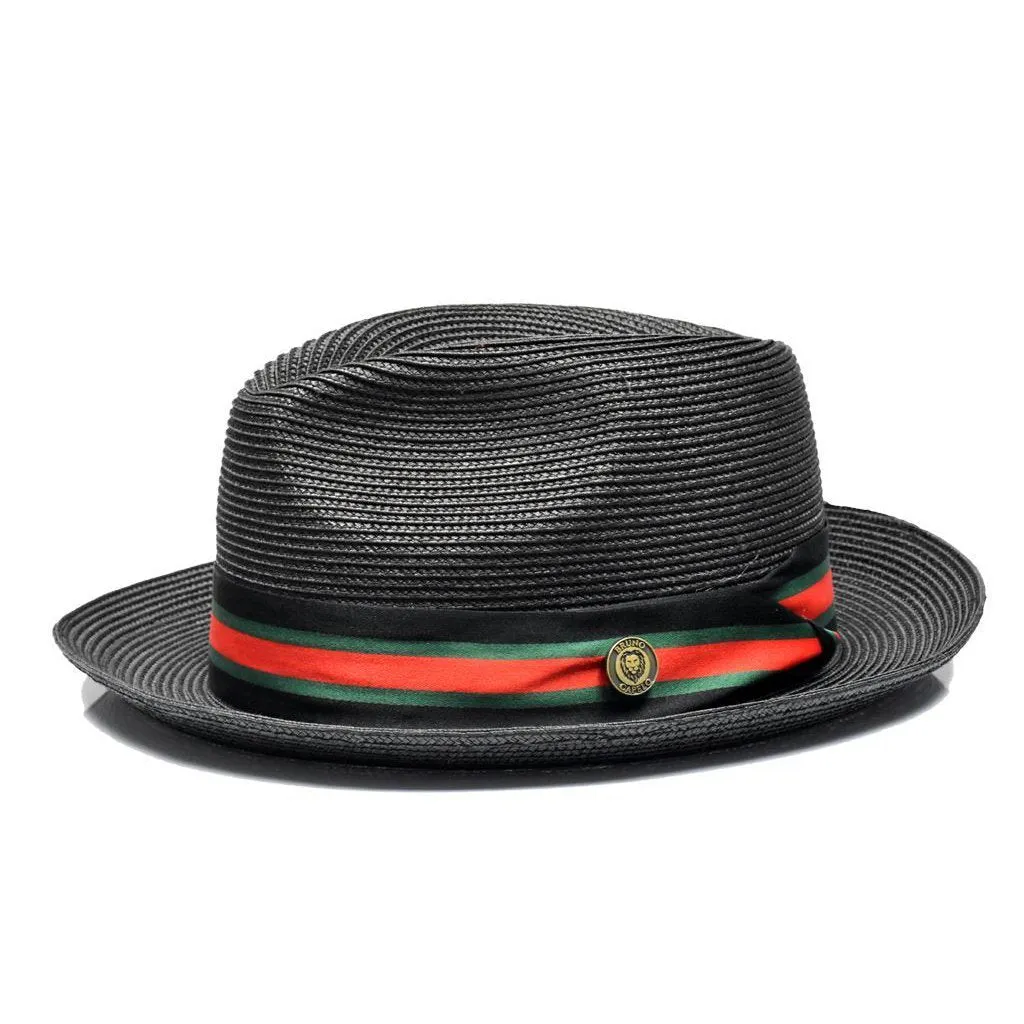 Bruno Capelo Remo Straw Centerdent Fedora