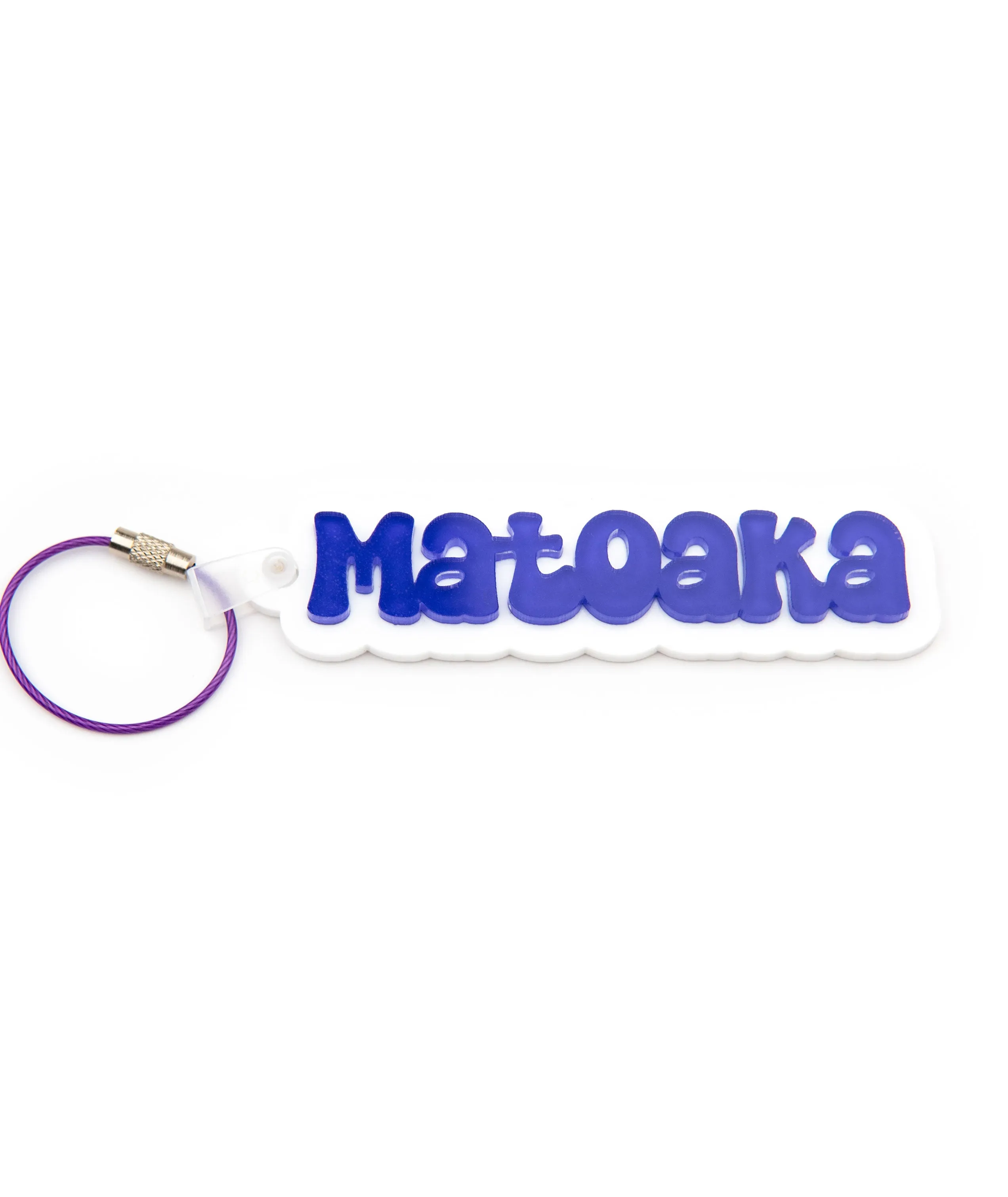 Camp Name Acrylic Key Chains