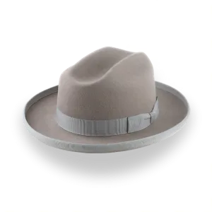 Cattleman Felt Fedora Hat for Men With Custom Fit | The Globetrotter