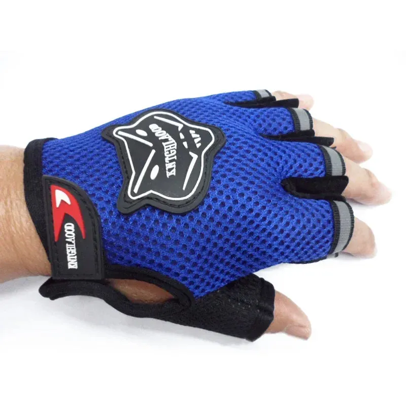 Children Kids Bike Gloves Half Finger Breathable Anti-slip For Sports Riding Cycling NOV99