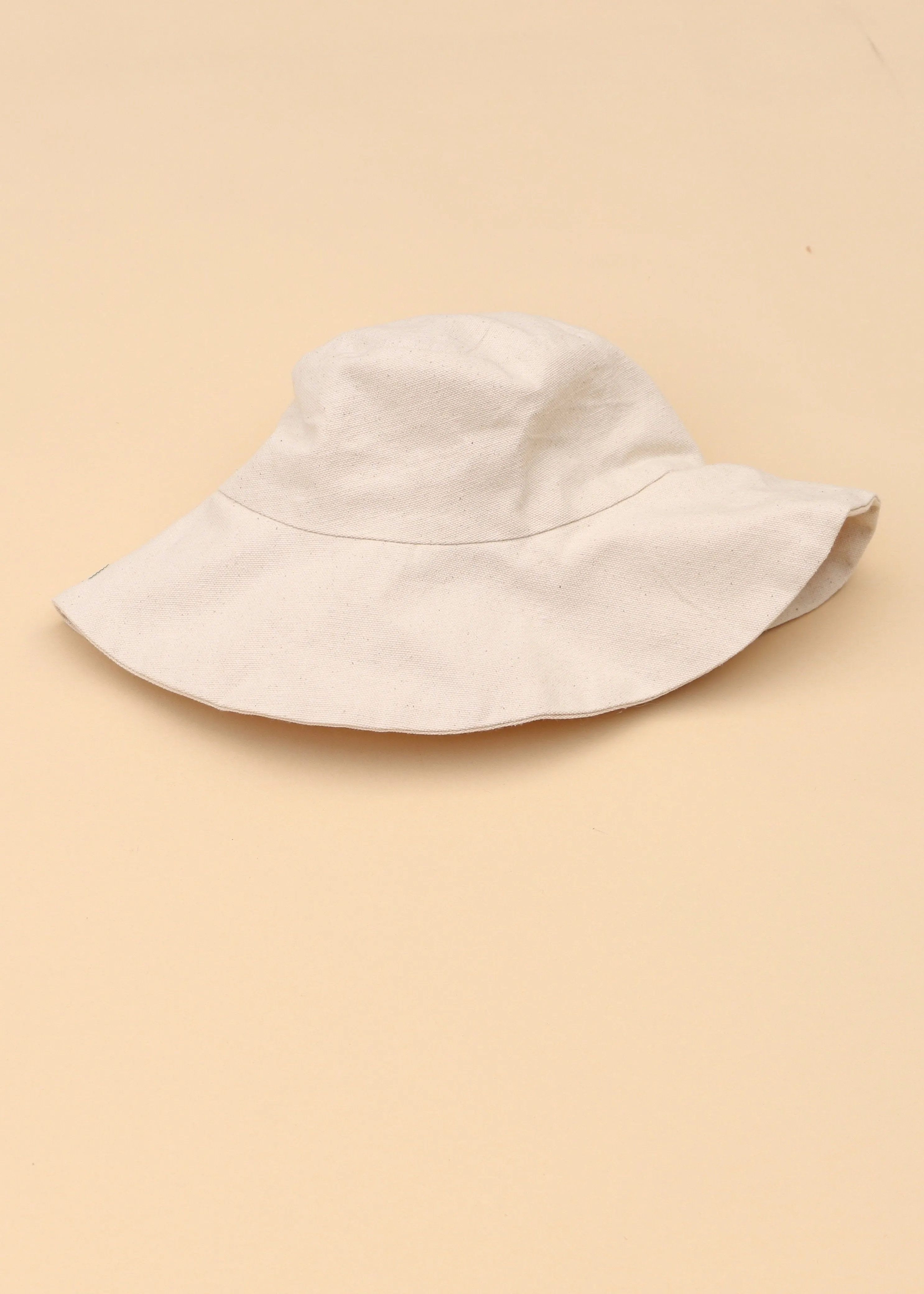 Child's Canvas Hat | Natural