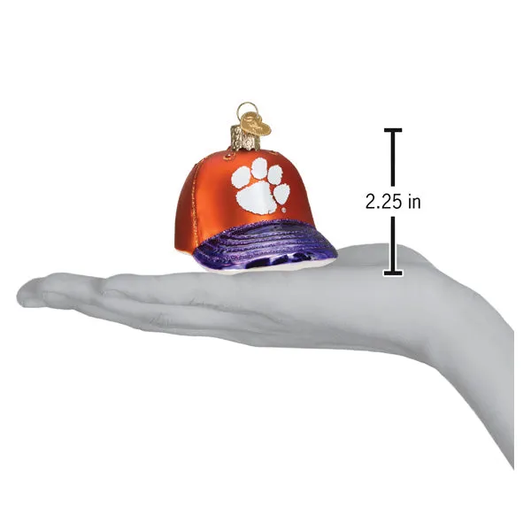 Clemson Baseball Cap Ornament