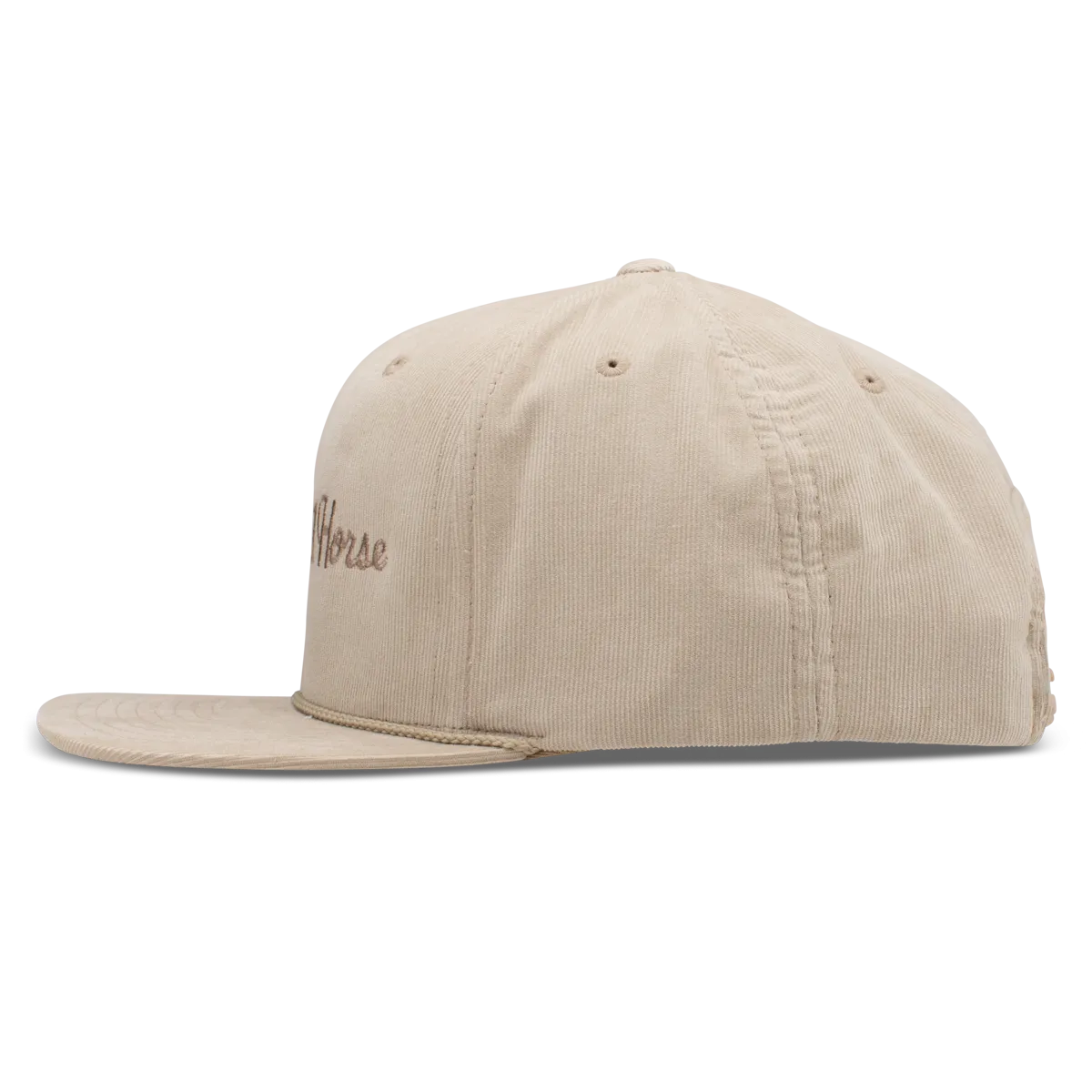 Corduroy Charlie 1 Horse Cap