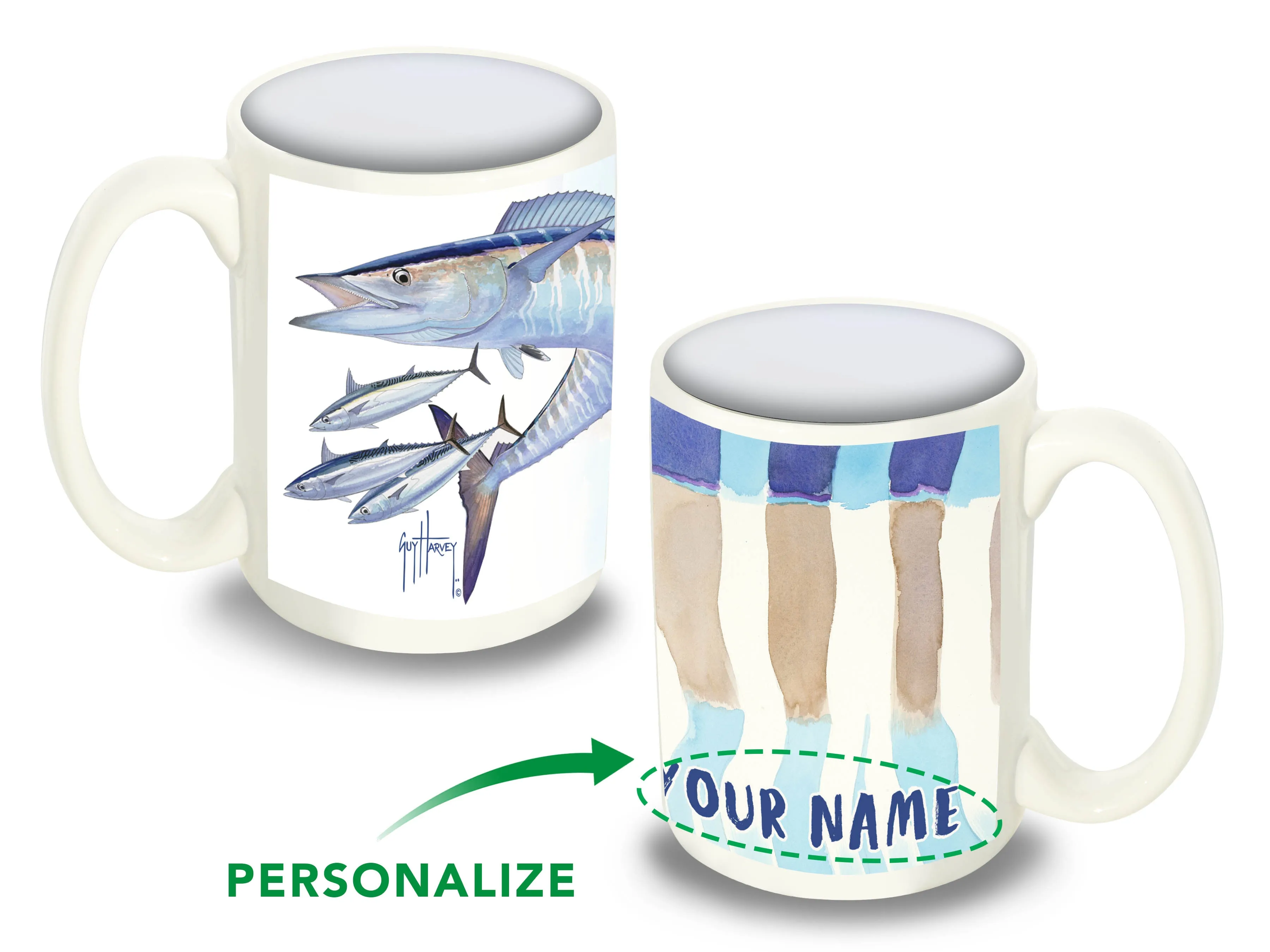 Custom Wahoo Skin Coffee Mug