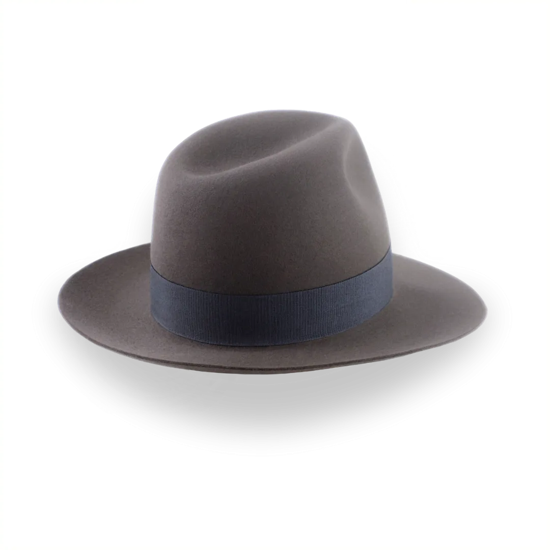 Customizable Indiana Jones Fedora in Caribou Grey | The Pulsar