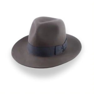 Customizable Indiana Jones Fedora in Caribou Grey | The Pulsar