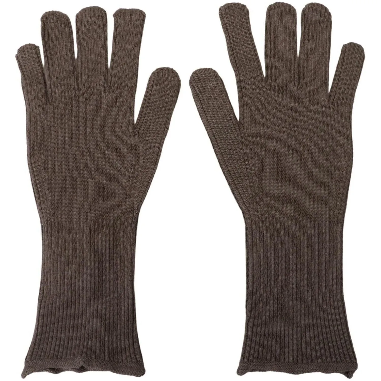 Dolce & Gabbana Elegant Cashmere-Silk Blend Winter Gloves