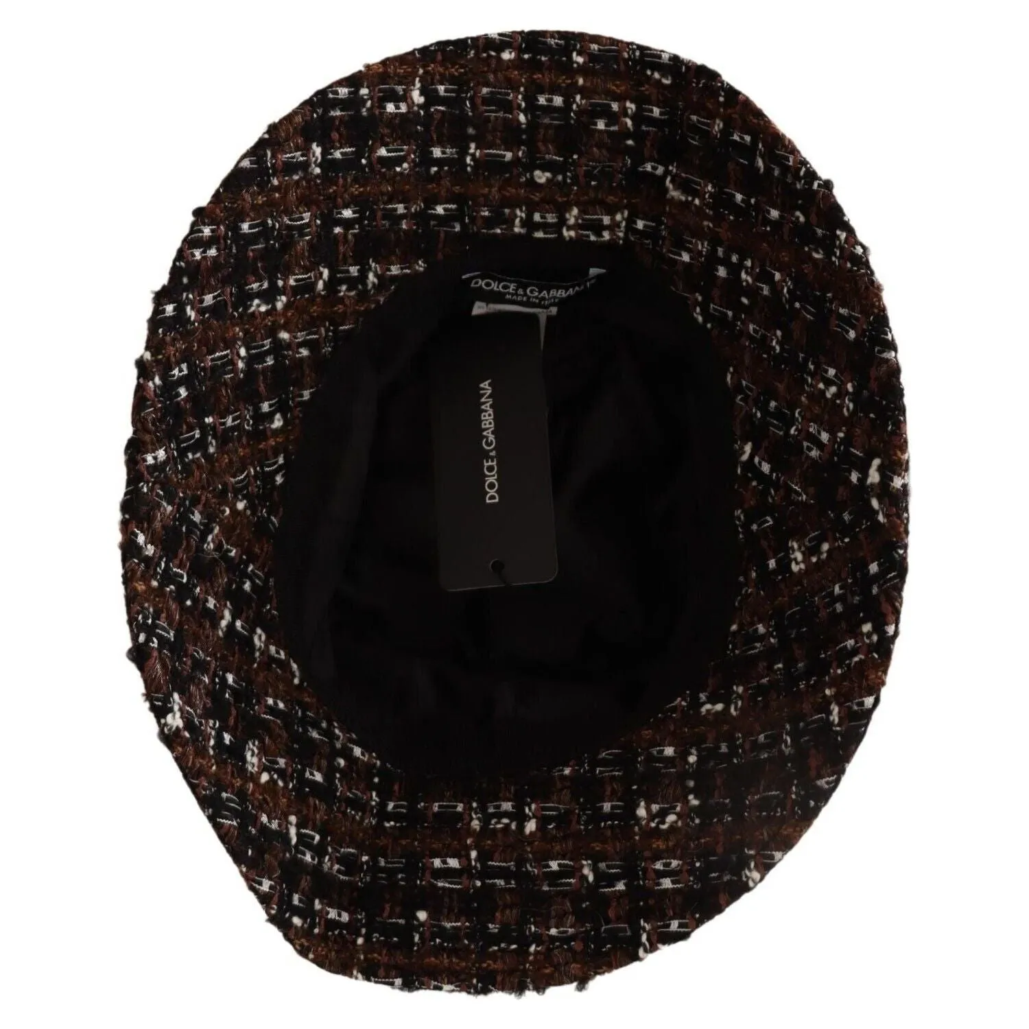 Dolce & Gabbana Elegant Woven Multicolor Bucket Hat