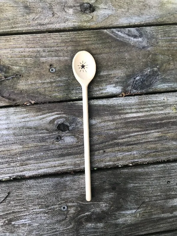 Eggcelent at Wingin' It Chicken Wooden Cooking Spoon