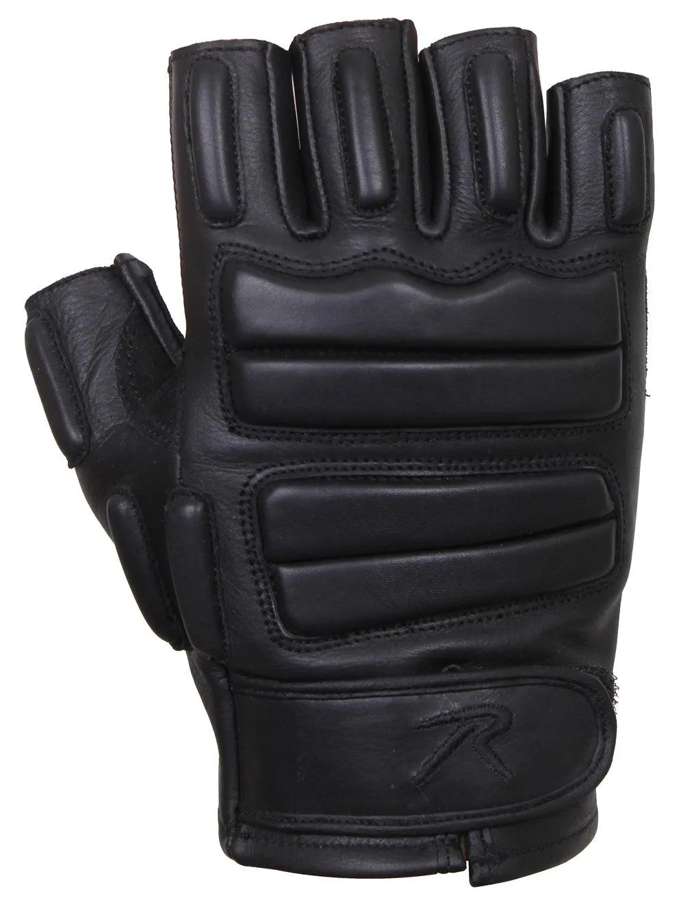 Fingerless Padded Tactical Gloves