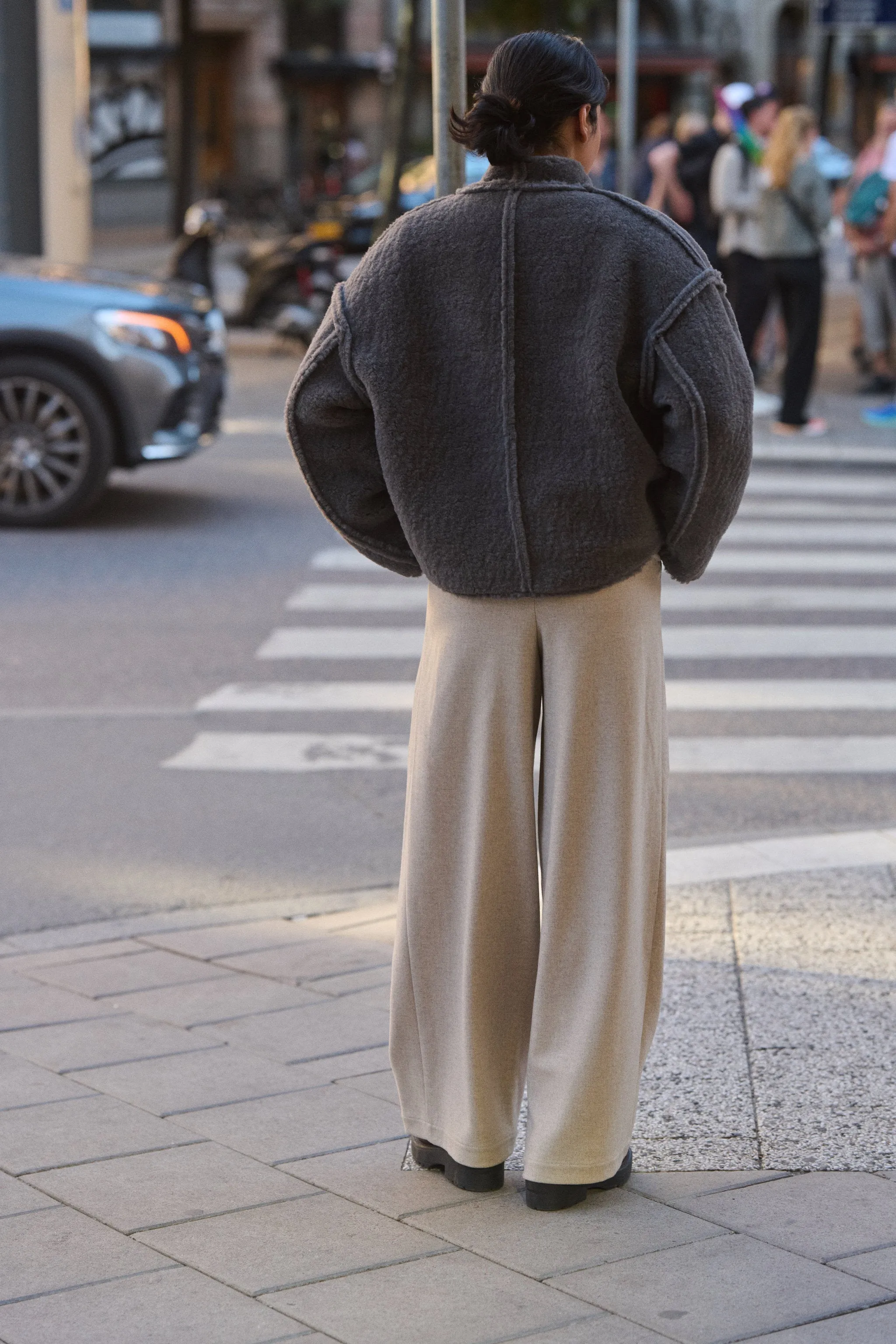 GABLE WOOLEN PANTS BEIGE