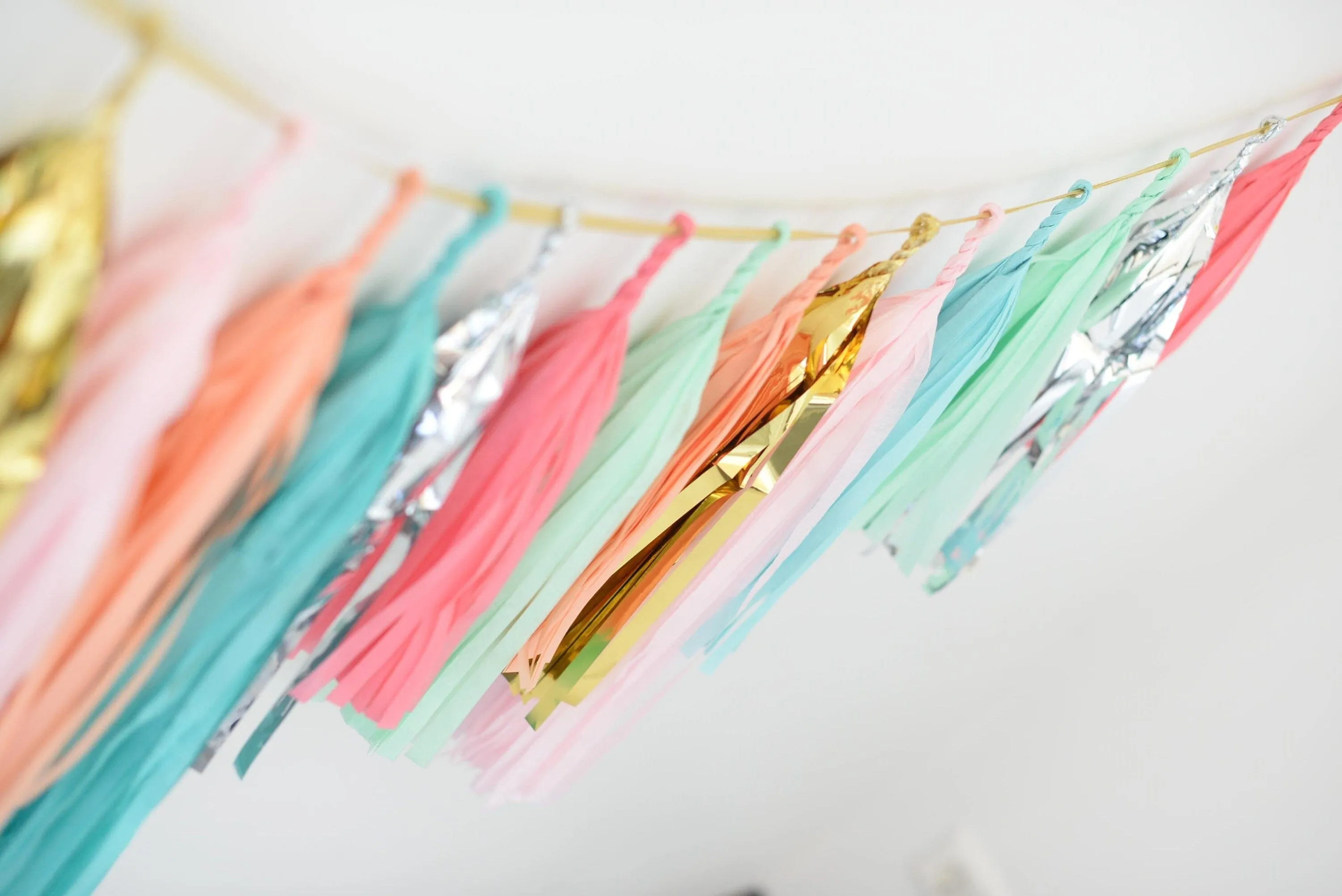 Graduation banner Tassel Garland - Colourful Fringe graduation decor Personalised Golden Custom banner