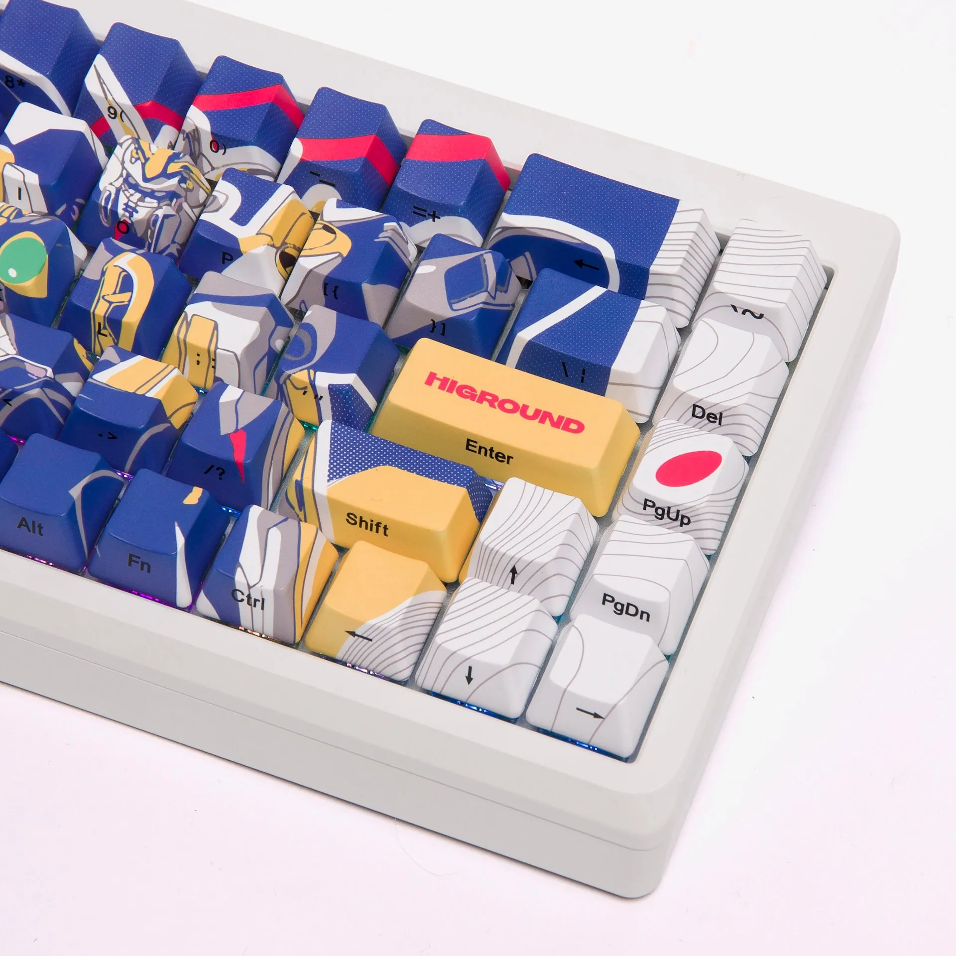 Gundam 68 Keycaps Set - 01W