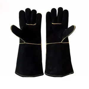 Heat Resistant Leather Gloves