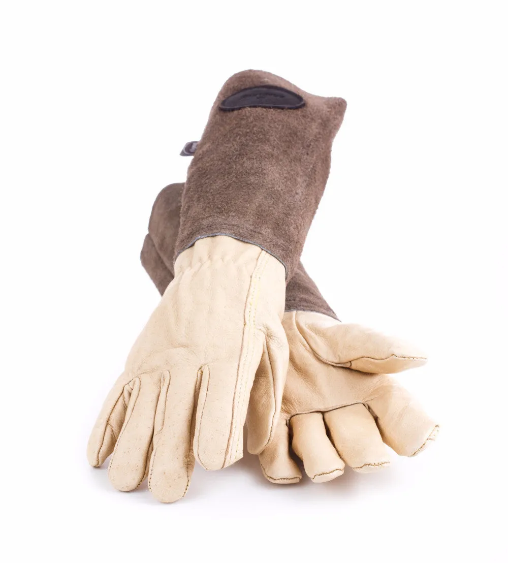 Heritage Leather and Suede Gardening Gloves