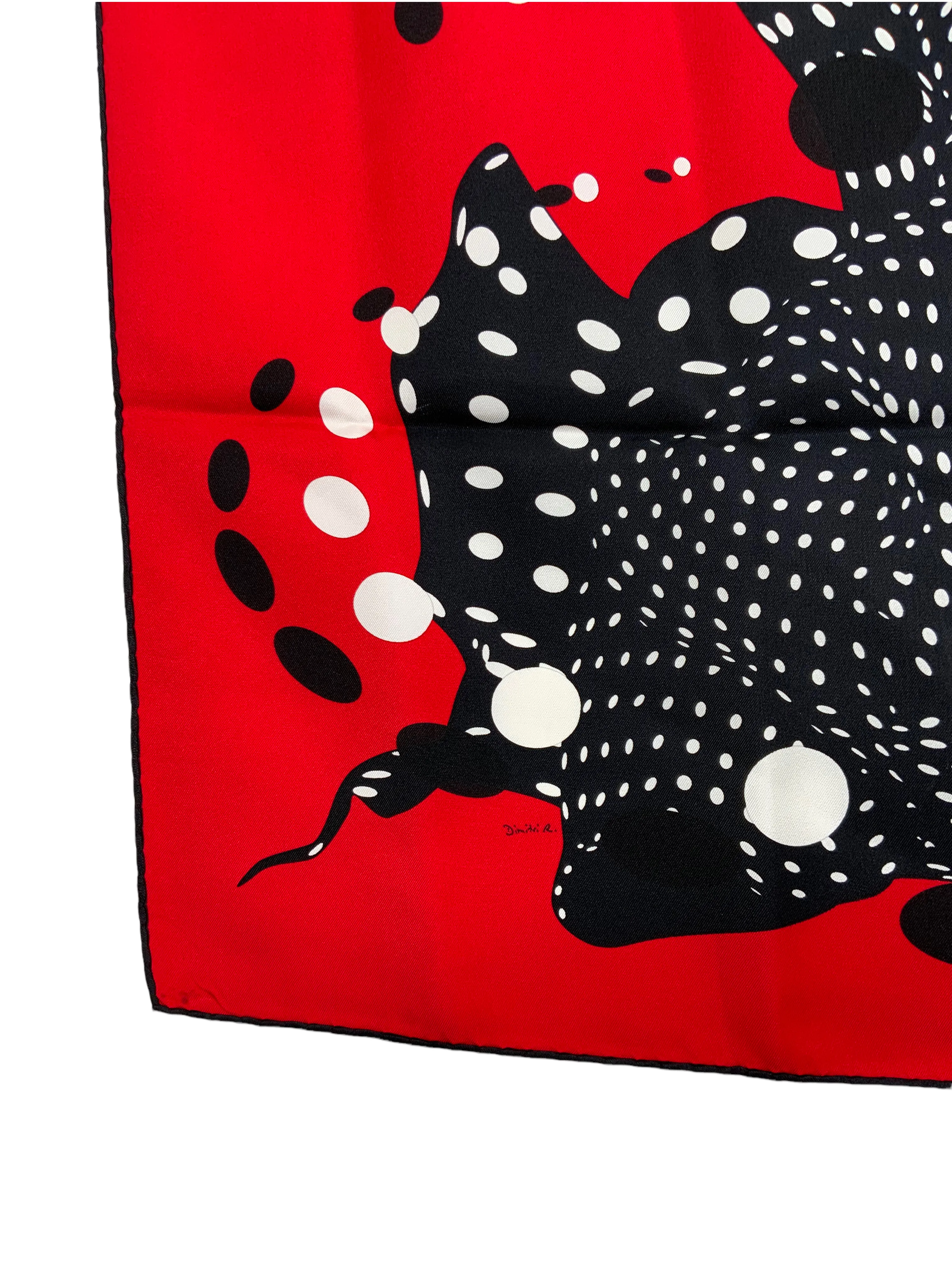 HERMES Hola Flamenca Silk Scarf 90